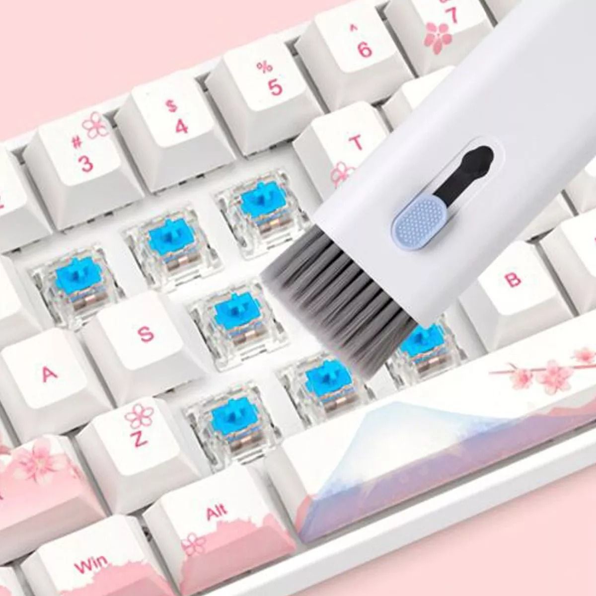 GENERICO - Limpiador 7 - 1 Multiuso Audífonos Teclado Teléfono Pantalla