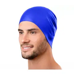 MPROPIA - Pack 2 Gorro de Natacion Piscina Playa Silicona Hombre