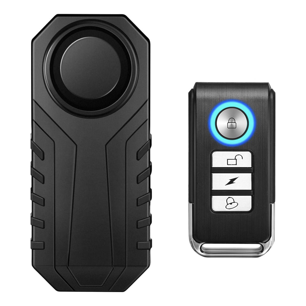 GENERICO - Alarma De Bicicleta Moto De 113 Db Con Sensor De Movimiento