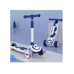 GENERICO - Scooter Infantil Premium Oso Panda Rueda Con Luces