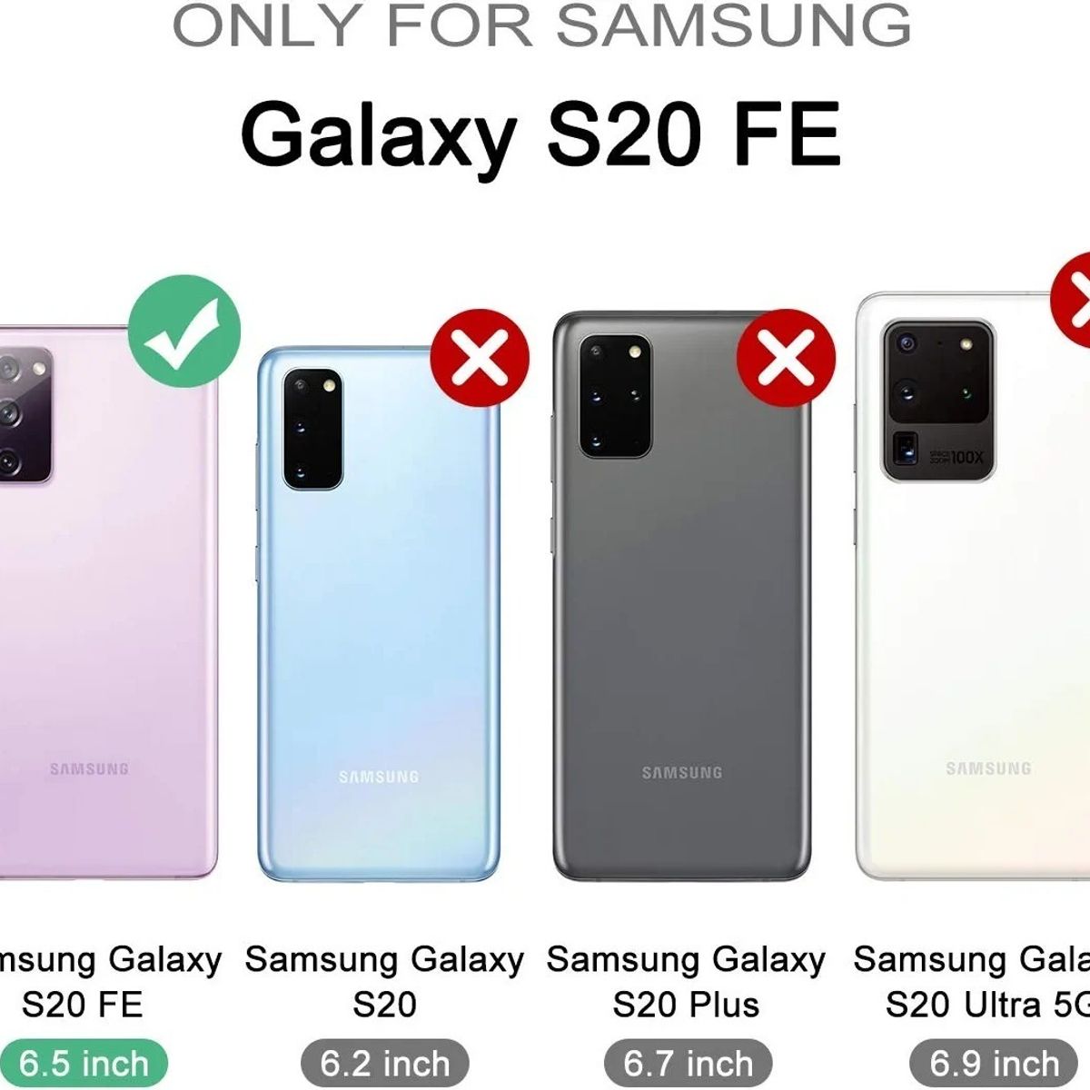 GENERICO - Carcasa Funda Reforzada Para Samsung Galaxy S20 Fe 2020