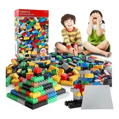 GENERICO - Bloques Construcción Didáctico Juguete Juego Niño 1000piezas