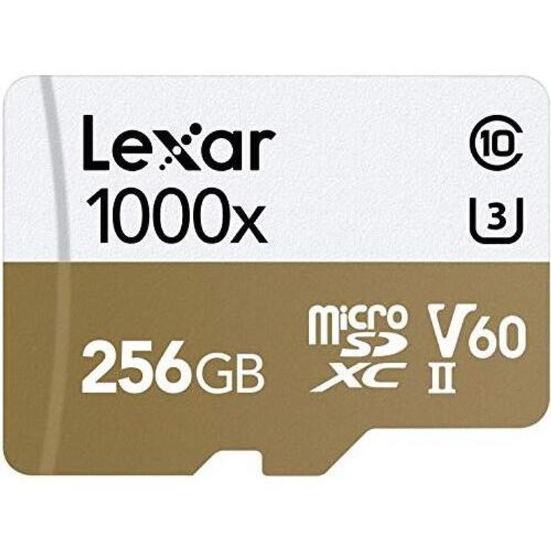LEXAR - Tarjeta de memoria microSDXC 256GB - Lexar