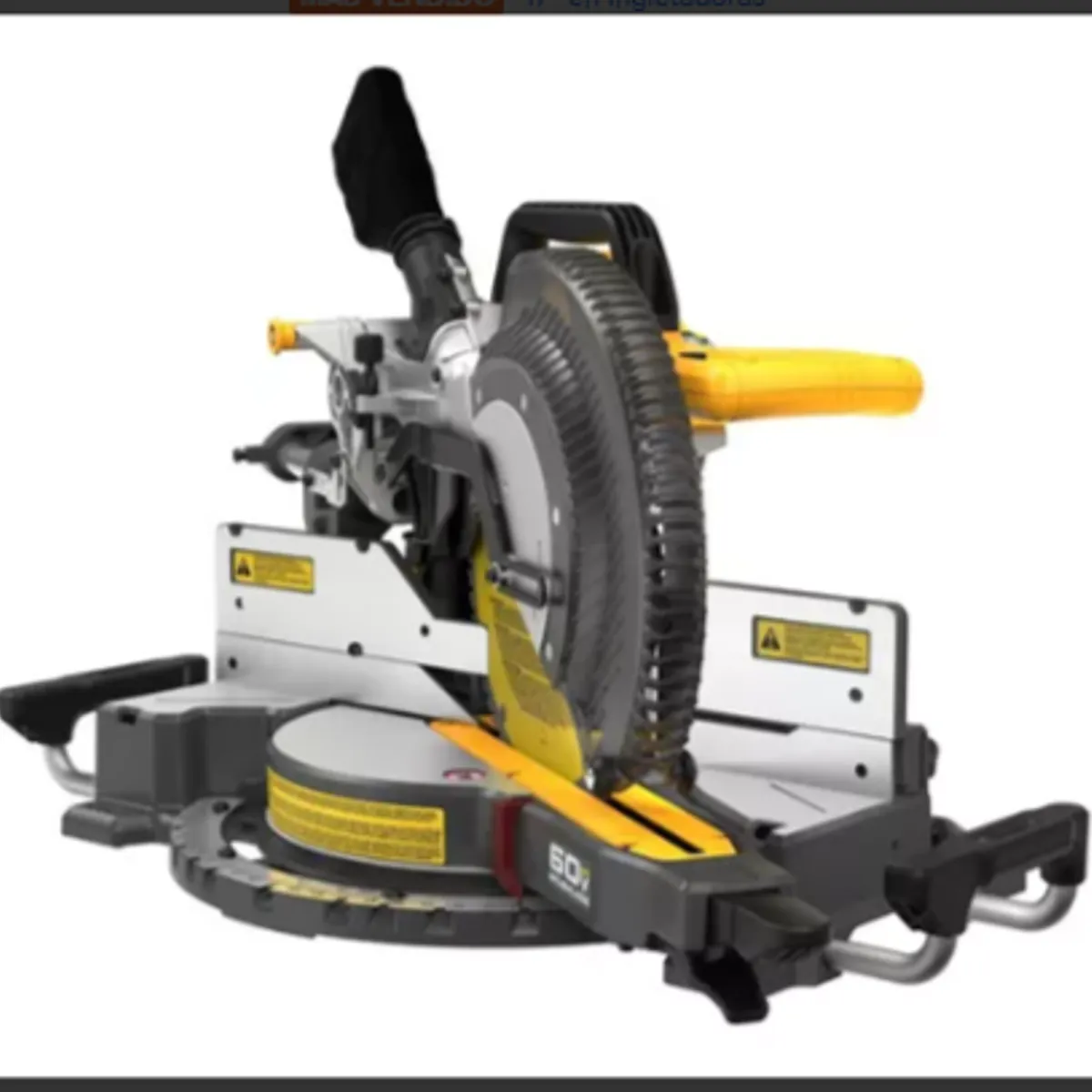 DEWALT - Sierra Ingleteadora Doble Bisel 12" 60v Dewalt  Dcs781b-b3