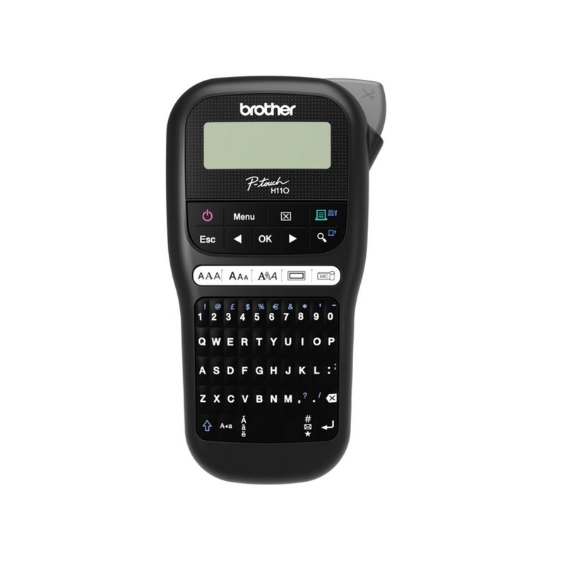 BROTHER - Rotulador Portátil Brother Pt-H110Bk Negro
