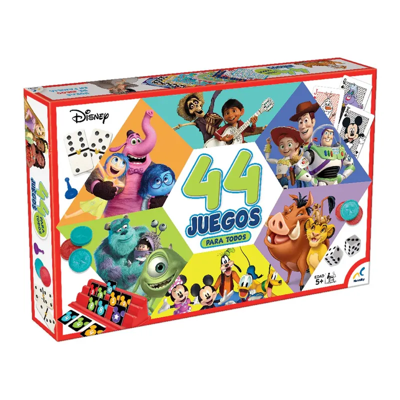 IMEXPORTA - Juego de mesa 44 Juegos Para Todos - Disney