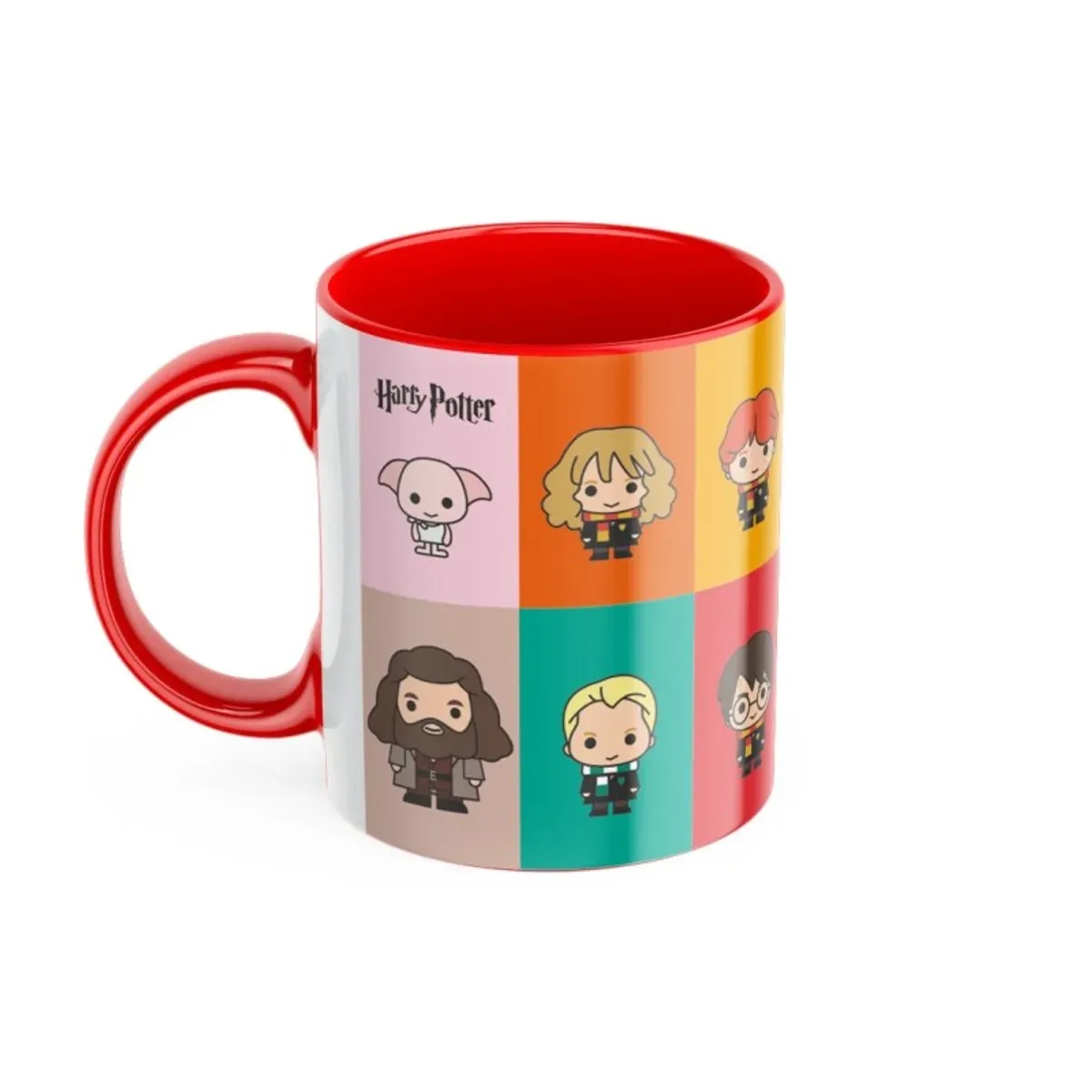 GENERICO - Tazón Harry Potter Rojo Personajes