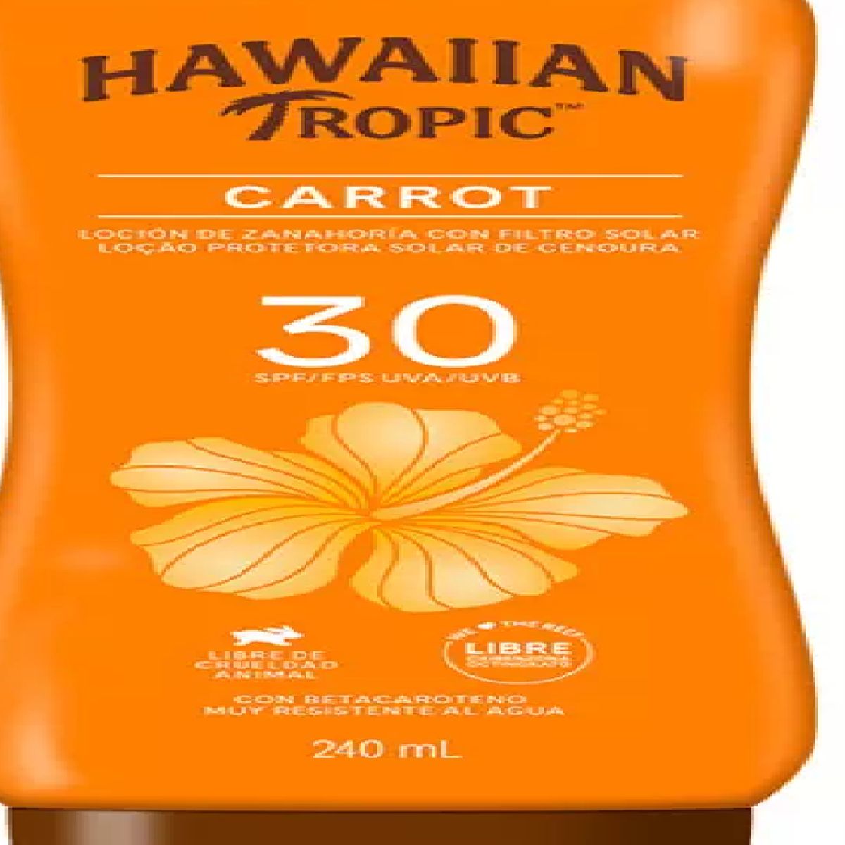HAWAIIAN TROPIC - Hawaiian Tropic Bronceador Spf30 Zanahoria 240ml