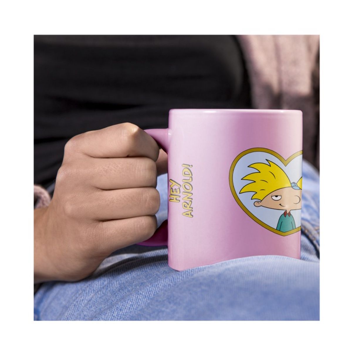 GENERICO - Tazón Hey Arnold con Corazón