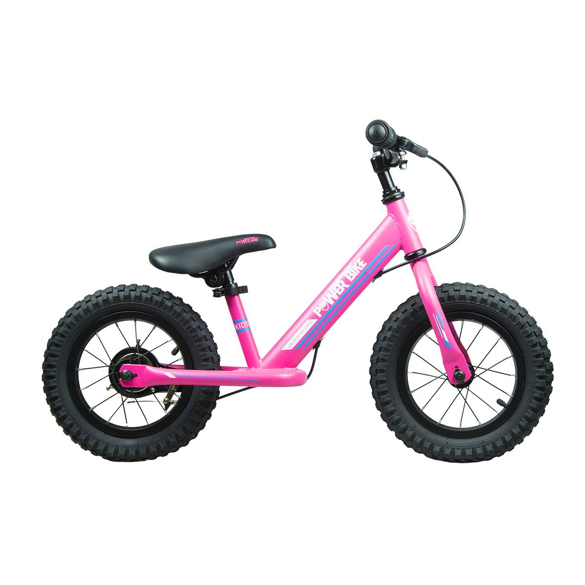 POWERBIKE - BICICLETA DE APRENDIZAJE 12 POWERBIKE ROSADA