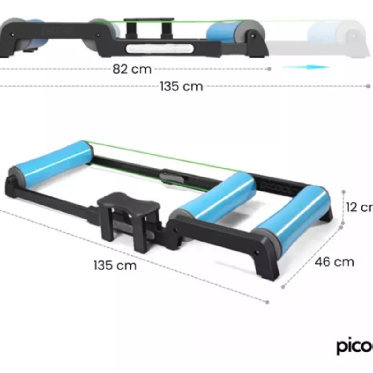 MUNDO MAGIA - Rodillo De Equilibrio Para Fijar Bicicleta