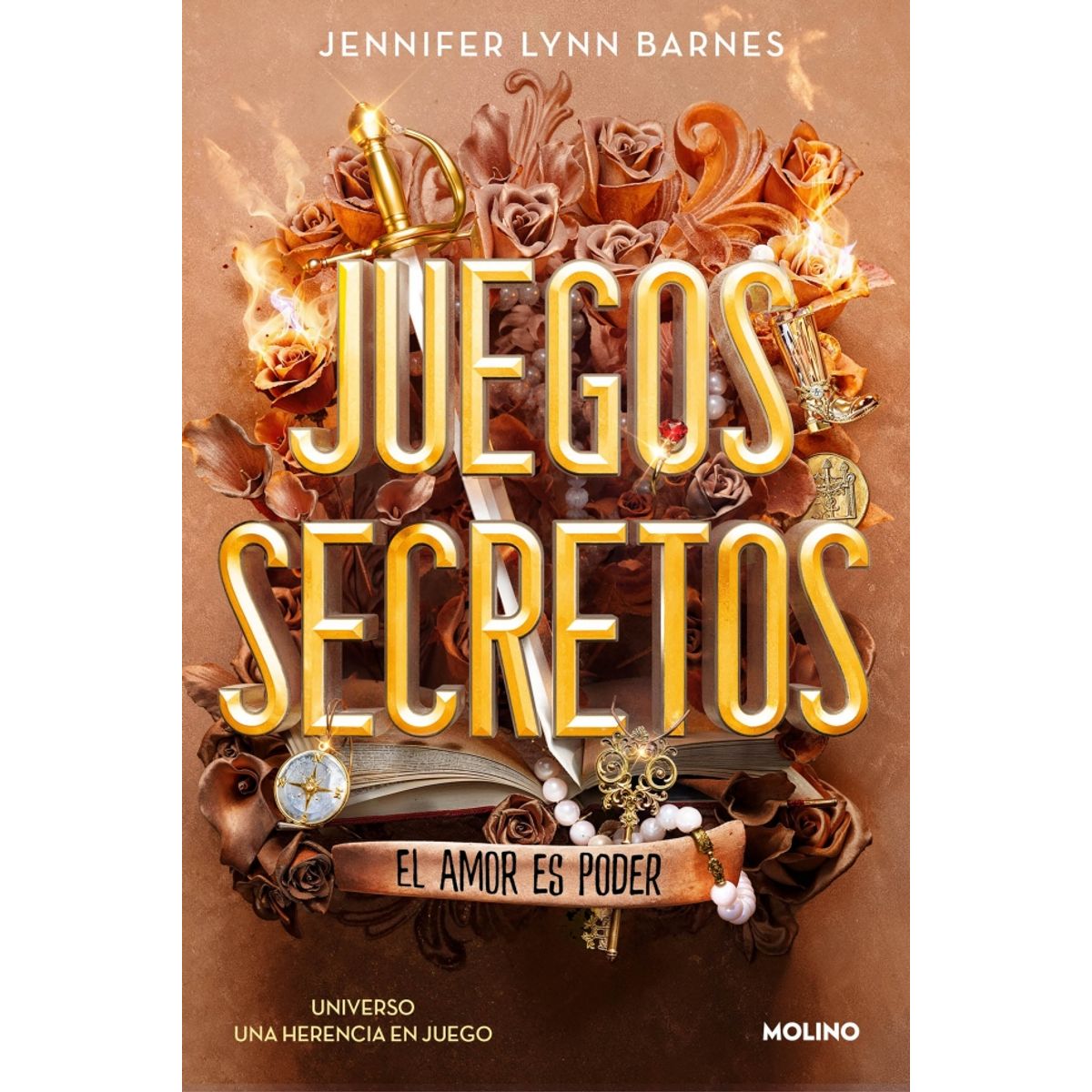 MOLINO - Libro Juegos secretos - Jennifer Lynn Barnes