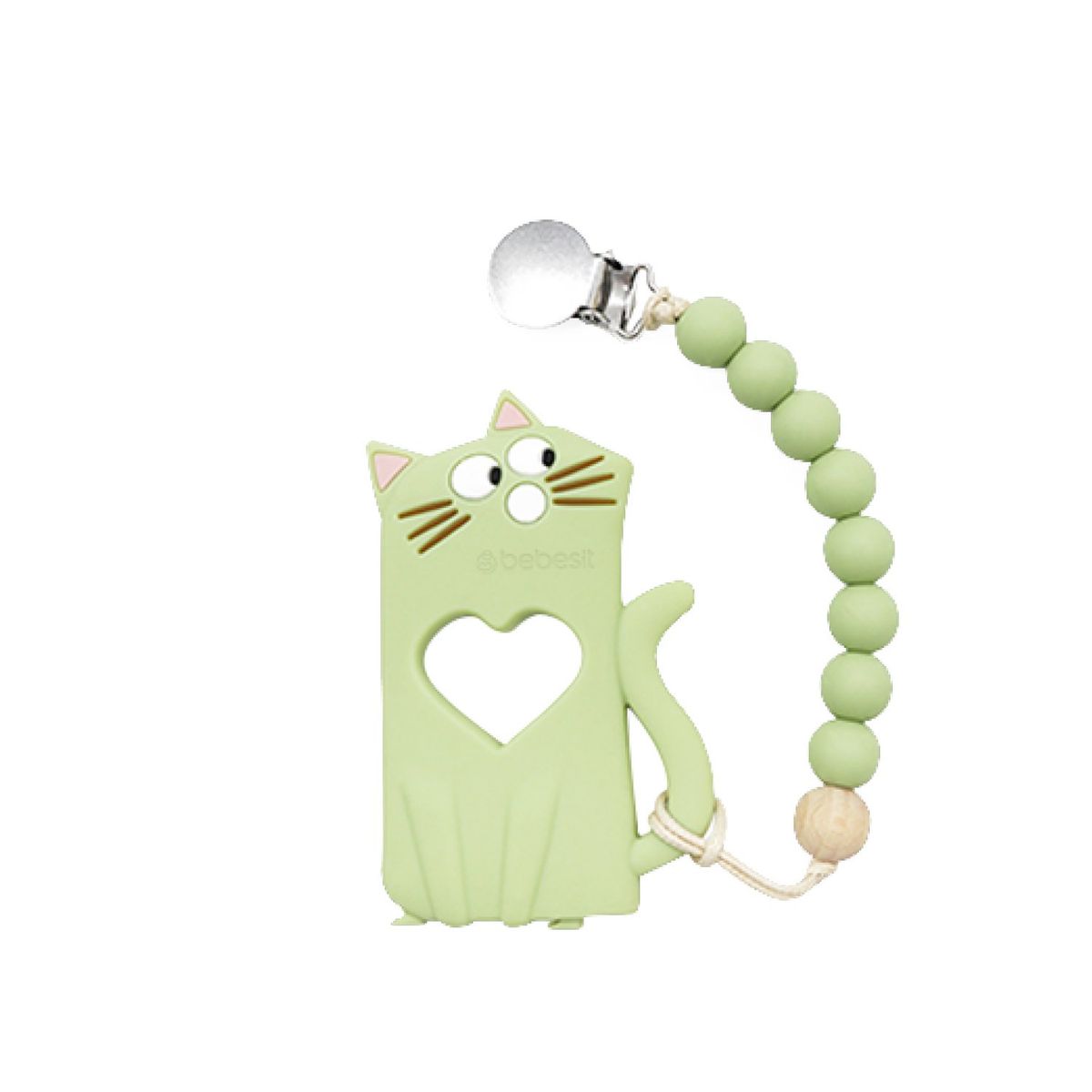 BEBESIT - Set Alimentación March Silicona Verde