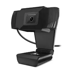 XTECH - Cámara Web XTW-720 HD 1280x720 30fps c/Mic Cable USB 2.0 Negro