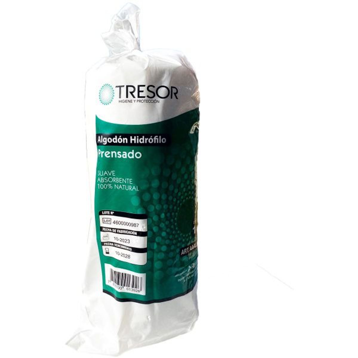 REUTTER - Algodón hidrófilo prensado 1kg Tresor unidad