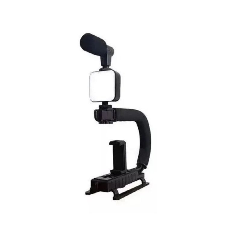 ANGELES DEL HOGAR - KIT PARA GRABACION SOPORTE ESTABILIZADOR PARA CAMARA AY-49U