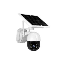 ANGELES DEL HOGAR - CAMARA IP SOLAR 360° SEGURIDAD WIFI EXTERIOR HD 1080P
