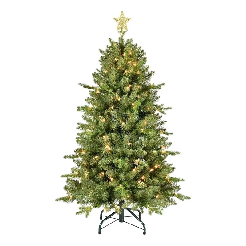 SHOP EHOME BAG - Arbol de Navidad de 1.80 con Luces Cálidas Incorporadas y Estrellas