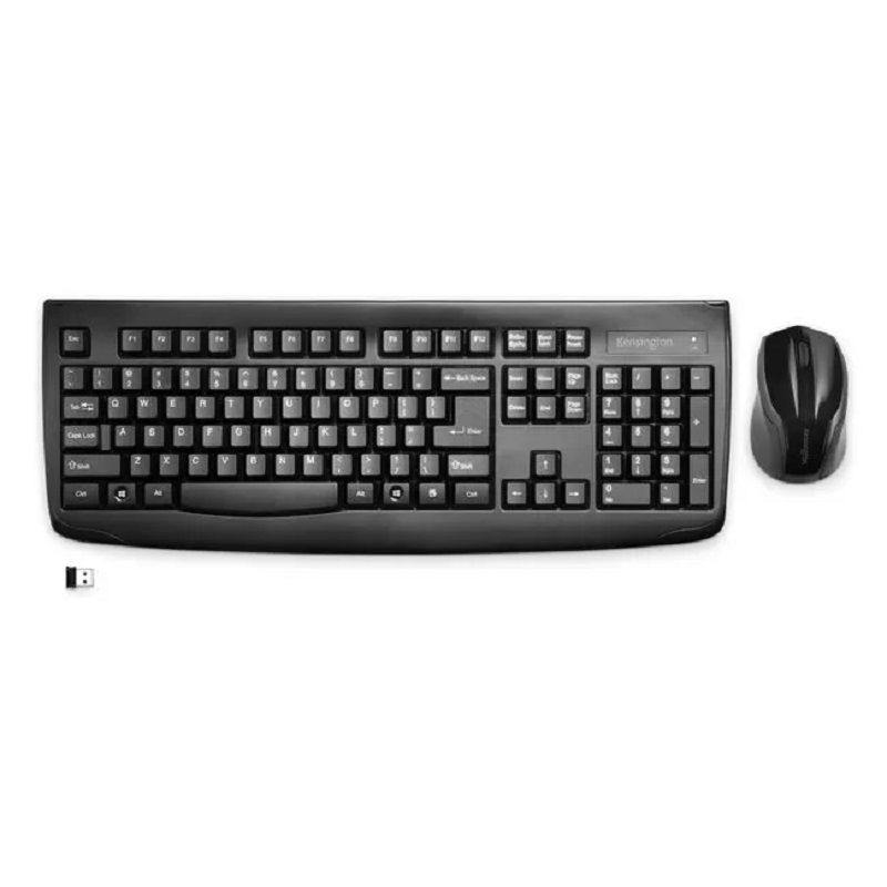 KENSINGTON - Teclado y Mouse Kensington Pro Fit Inalámbrico 2.4GHz K72324ES Negro