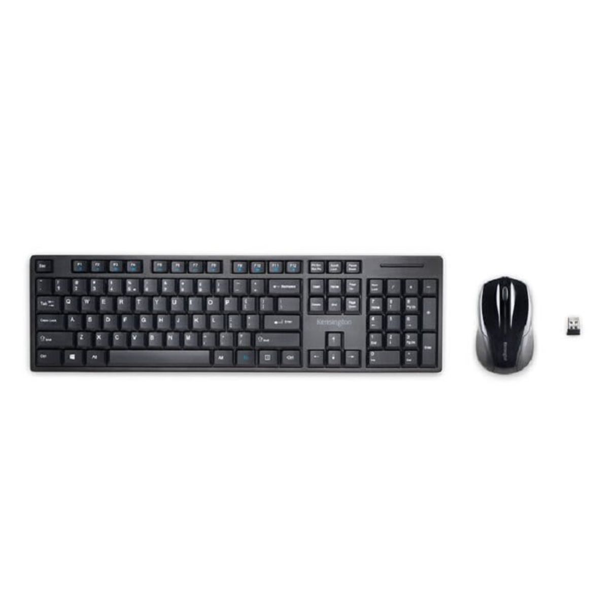 KENSINGTON - Teclado y Mouse Kensington Pro Fit Inalámbrico USB Negro