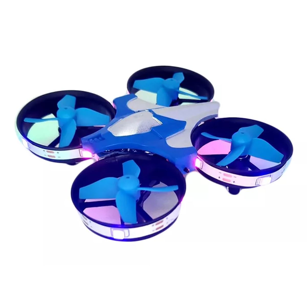 GENERICO - Mini Dron Recargable Con Luces Led Control Remoto De Manos