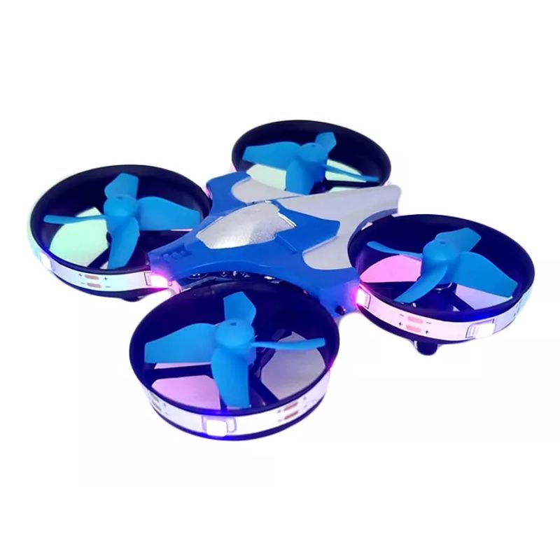 GENERICO - Mini Dron Recargable Con Luces Led Control Remoto De Manos