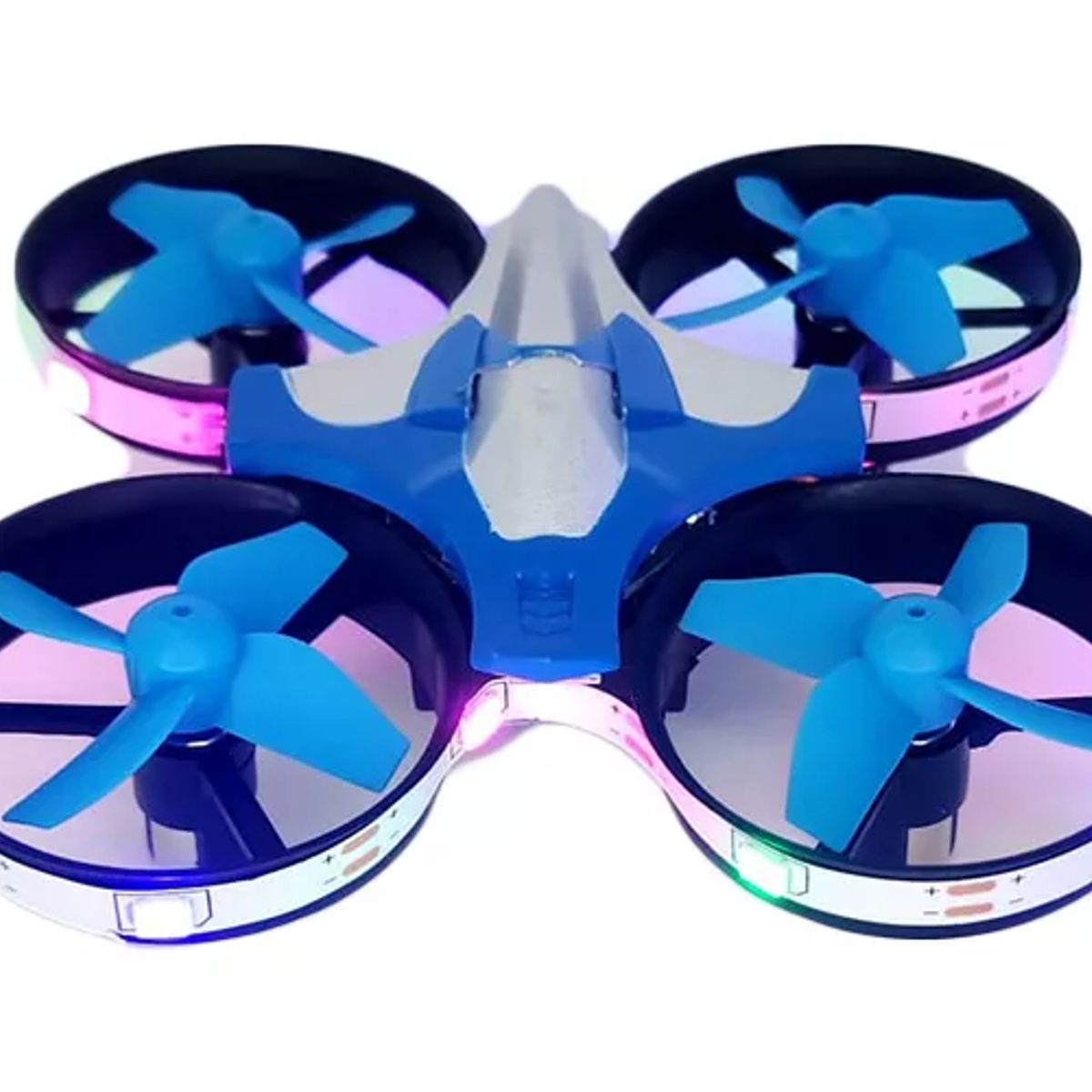 GENERICO - Mini Dron Recargable Con Luces Led Control Remoto De Manos