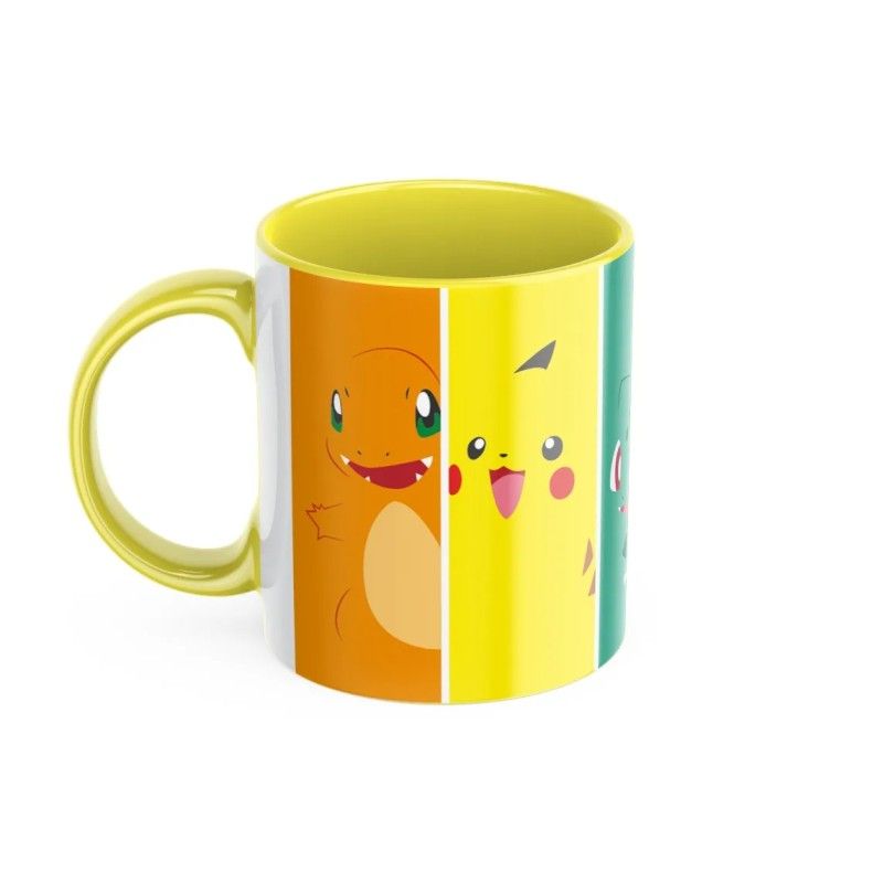GENERICO - Tazón Pokémon Amarillo Personajes