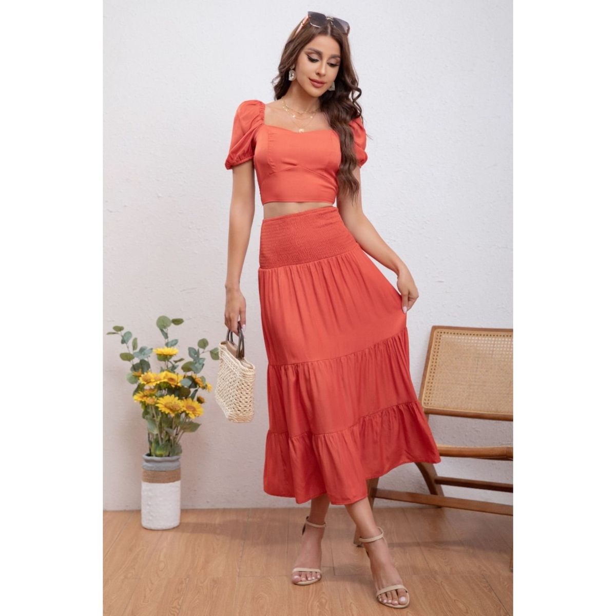 LIKE SHOP - Conjunto Premium Dos Piezas Primavera Verano Mujer 289