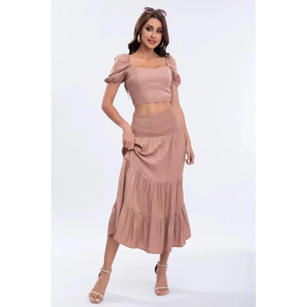 LIKE SHOP - Conjunto Premium Dos Piezas Primavera Verano Mujer 289