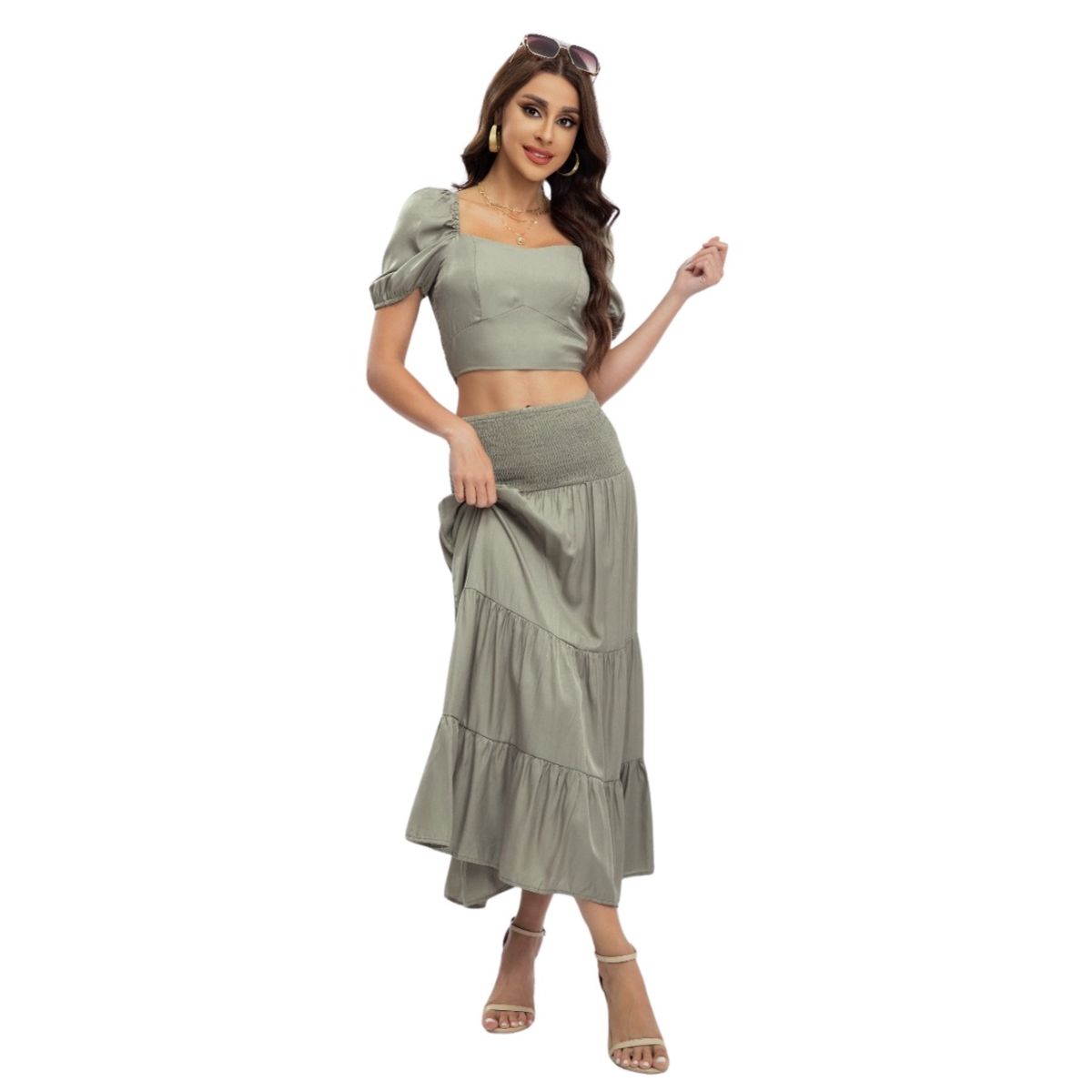 LIKE SHOP - Conjunto Premium Dos Piezas Primavera Verano Mujer 289