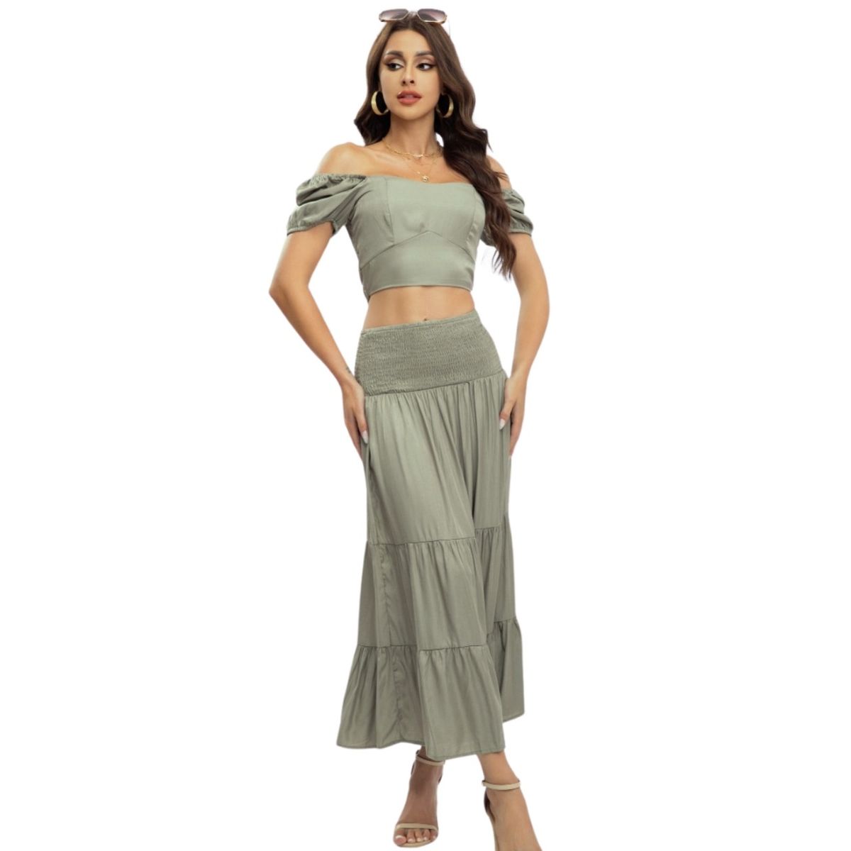 LIKE SHOP - Conjunto Premium Dos Piezas Primavera Verano Mujer 289