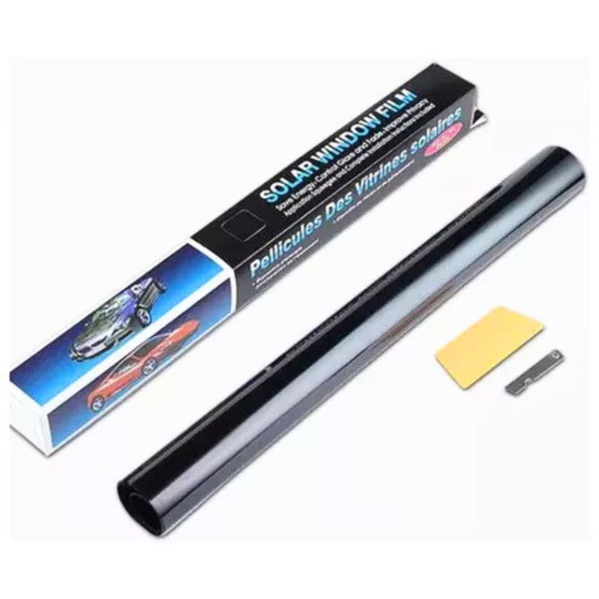 GENERICO - Papel Polarizado Auto Camioneta Ventanas Casa 3mtrs Al 1%