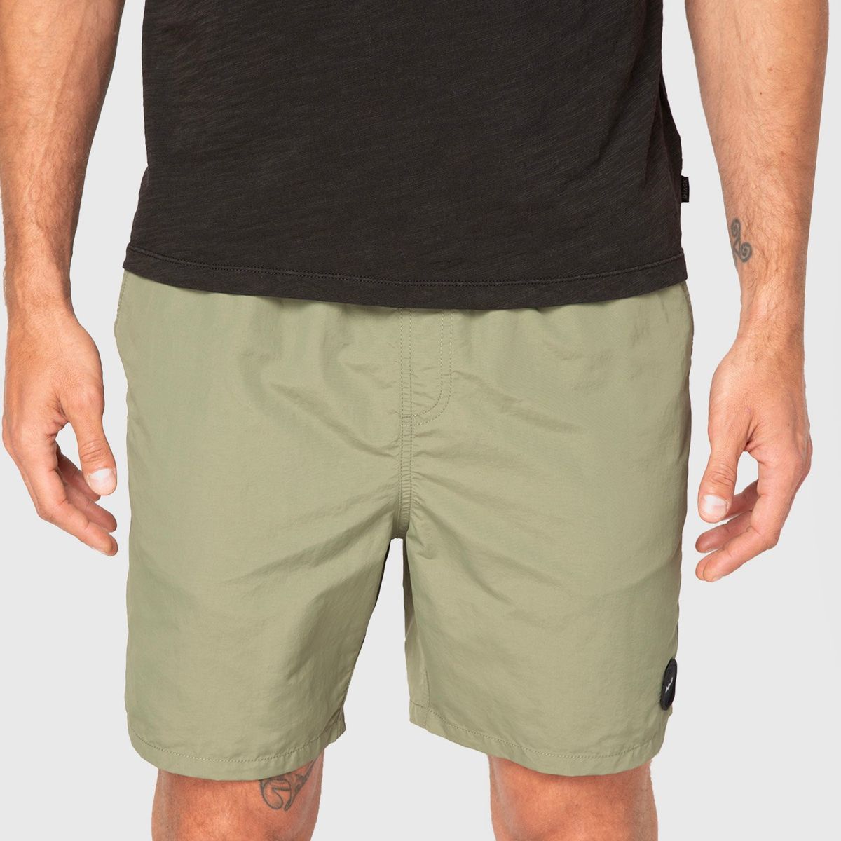 BLACK - Swimsuit Cargo Moss Black Bubba