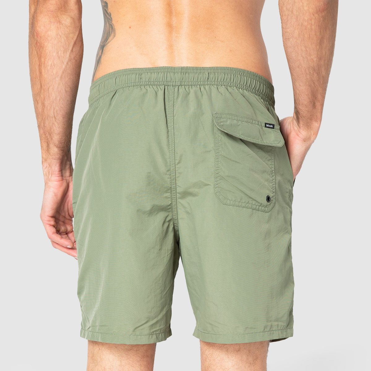 BLACK - Swimsuit Cargo Moss Black Bubba
