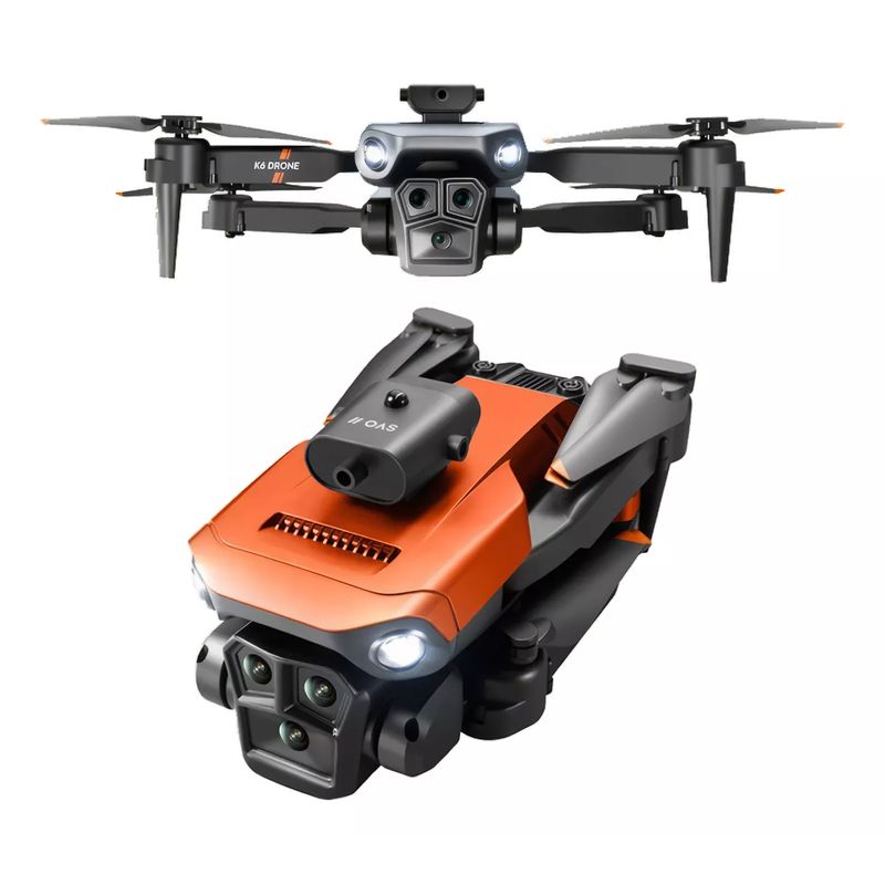 GENERICO - Drone 4k Con Cámara Dual Wifi + 2 Baterias De Regalo