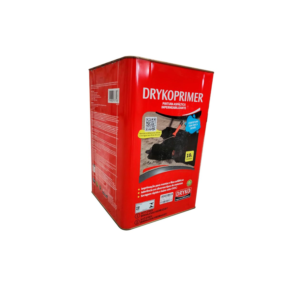 GENERICO - Emulsión asfáltica Dryko Primer ACQUA 18 Lts / Imprimante