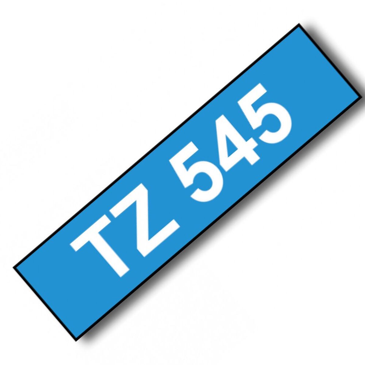 BROTHER - Cinta Brother Tze545 Blanco Sobre Azul 18mm X 8mts