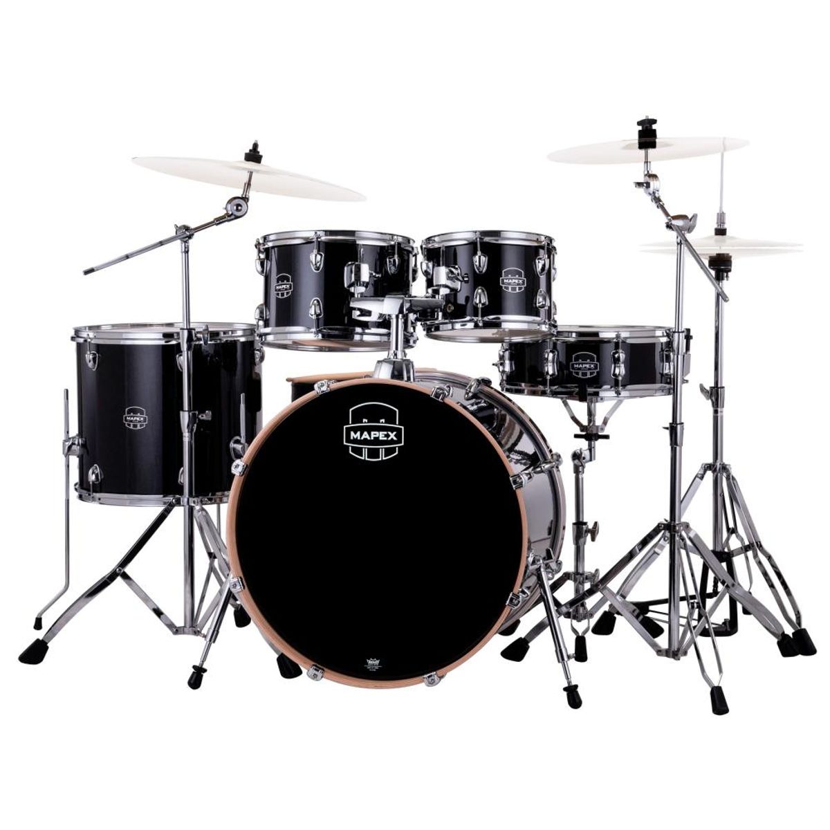 MAPEX - Batería Acústica Mapex Serie Venus VE5295FTVH - Black Galaxy Sparkle
