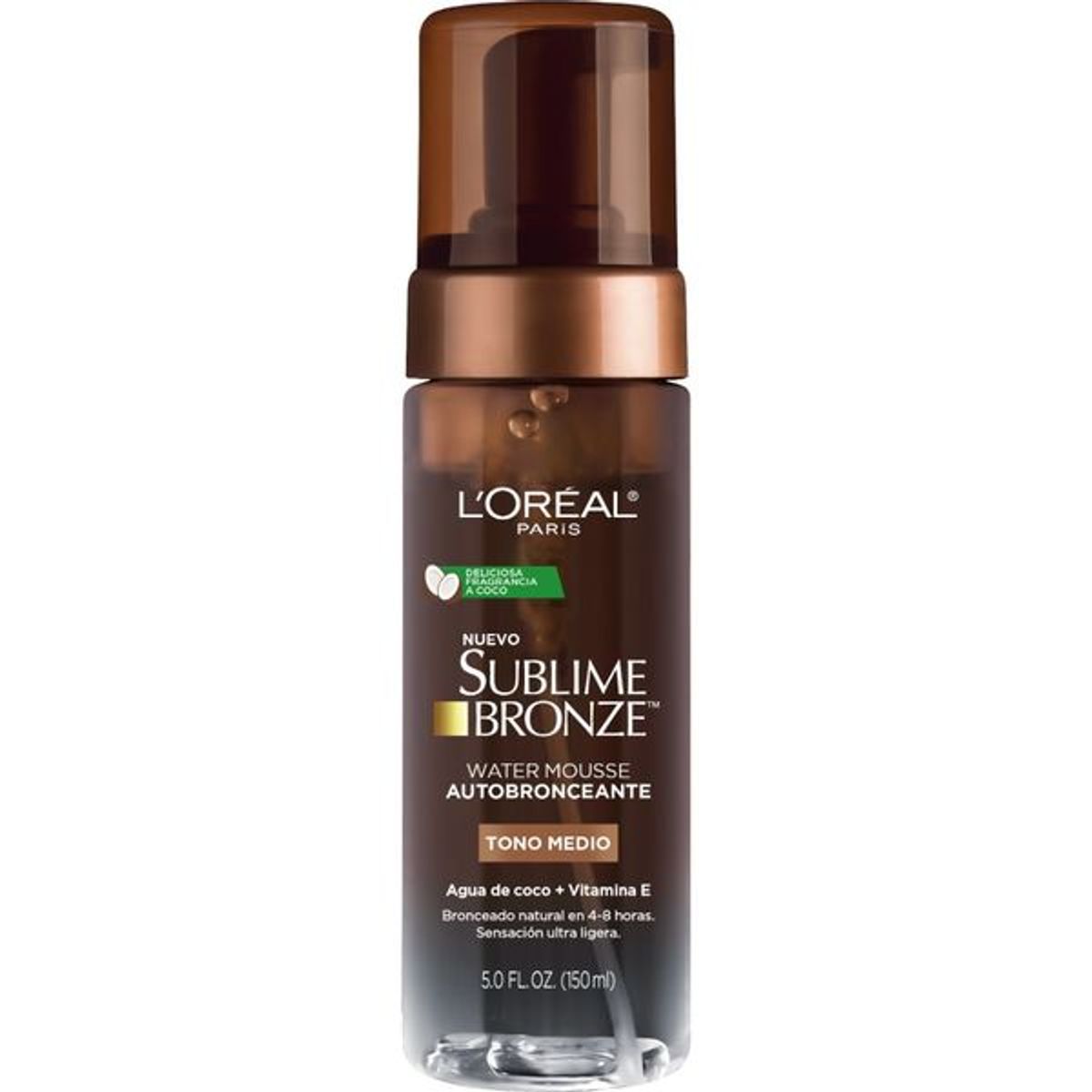 LOREAL PARIS - Loreal Water Mousse Autobronceante Tono Medio Sublime Bronze
