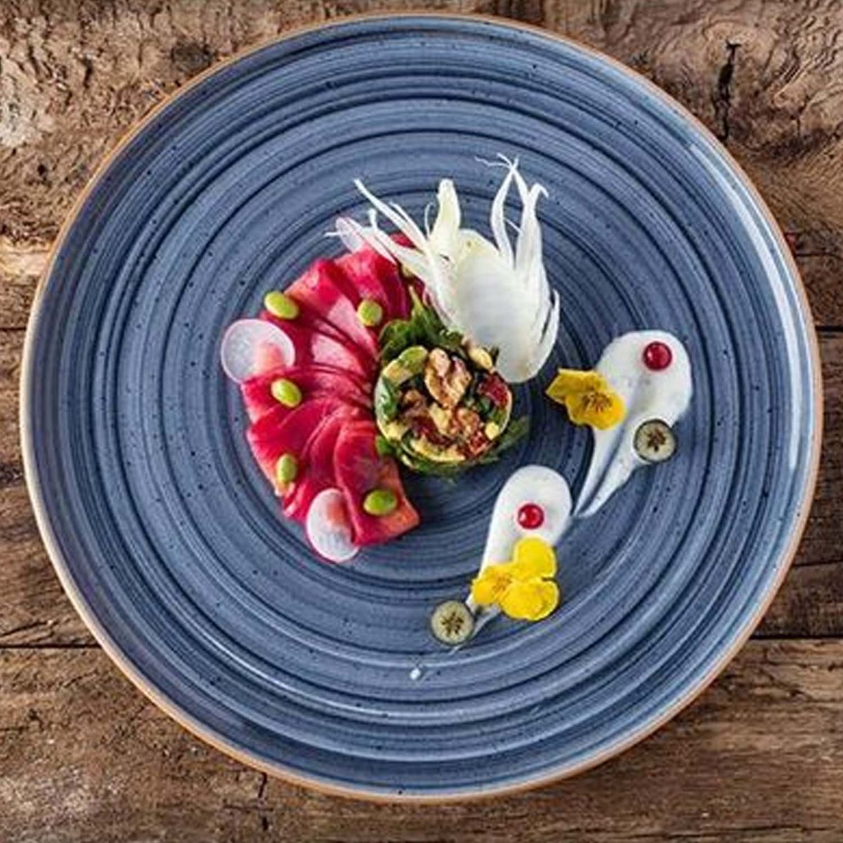 BONNA - Plato Porcelana Dusk 21cm Set 6 unidades