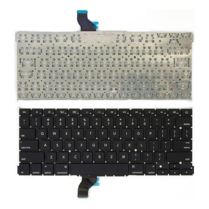 GENERICO - Teclado Ingles Para Macbook Pro Retina 13 A1502 2013 2015