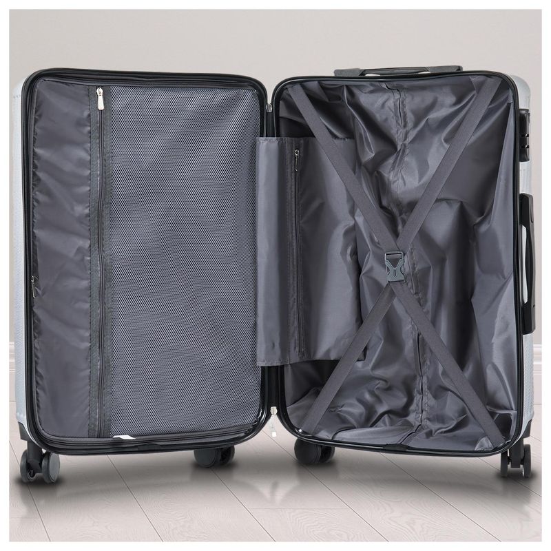 INSPIRACCI - Maleta Rigida Milan M 18kg Gris