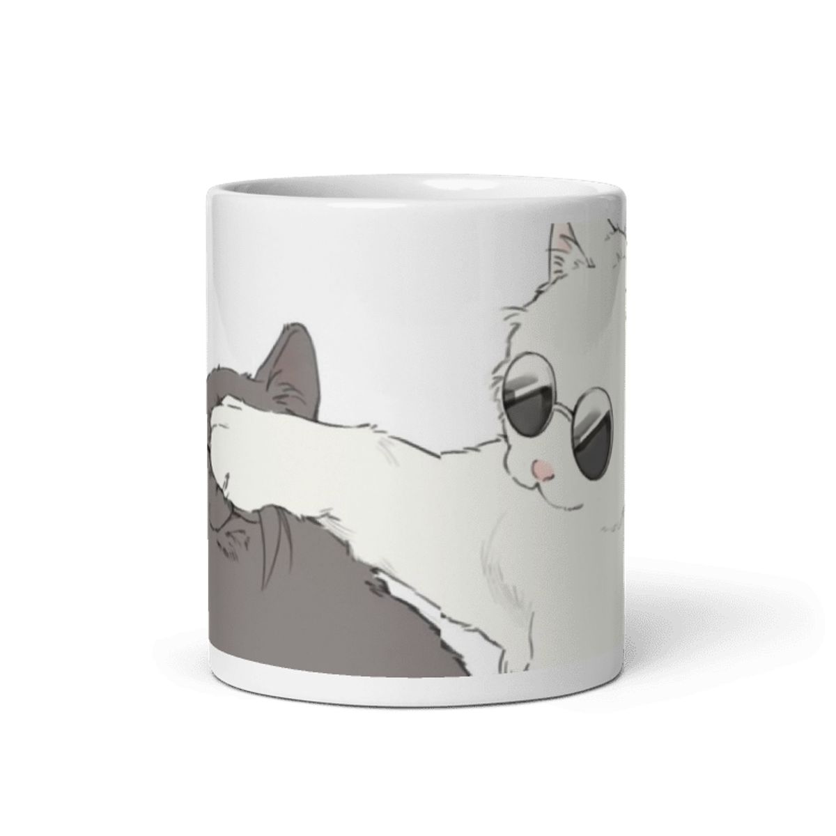 GENERICO - Tazon Estampado Anime Gojo y Geto Cat