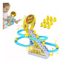 Pista De Carreras Patos Escaleras Deslizamiento Juguete Niño