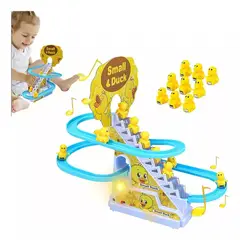 GENERICO - Pista De Carreras Patos Escaleras Deslizamiento Juguete Niño