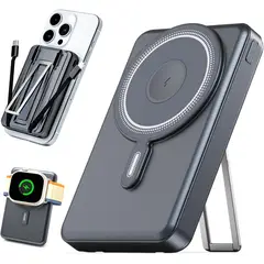 POWERBANK - Bateria Portatil Para iPhone 3 En 1 Magnetica 10.000mah