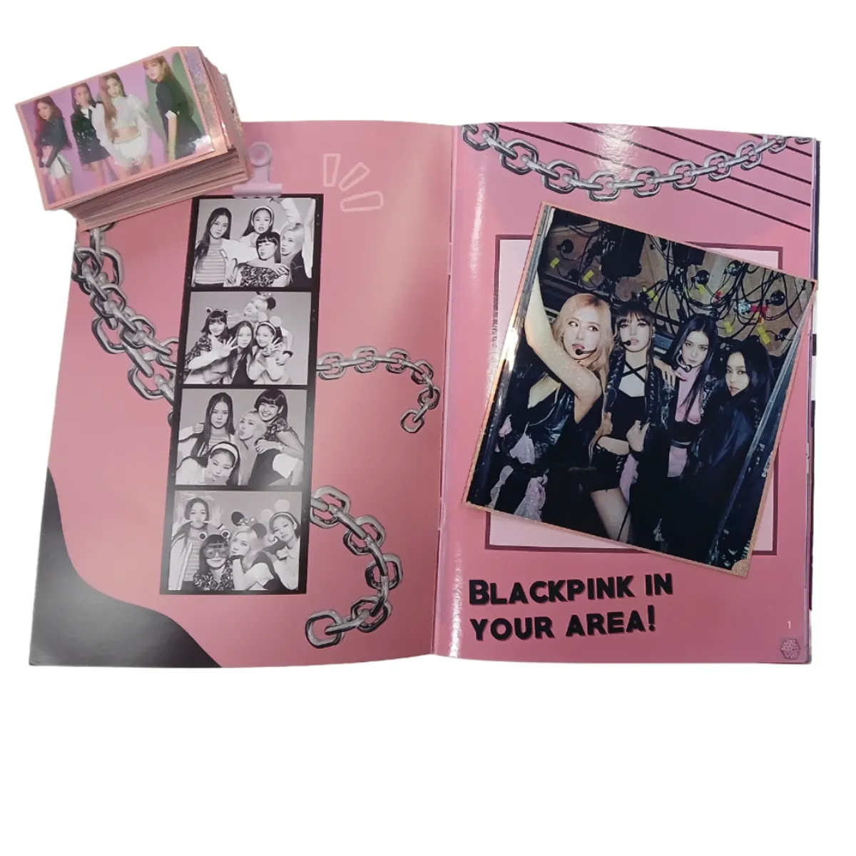 GENERICO - Mini Álbum Black Pink + Todas Sus Láminas A Pegar