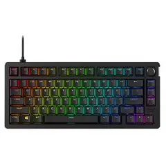 HYPERX - Teclado Gamer Alloy Rise 75 RGB – 7G7A4AA#ABM
