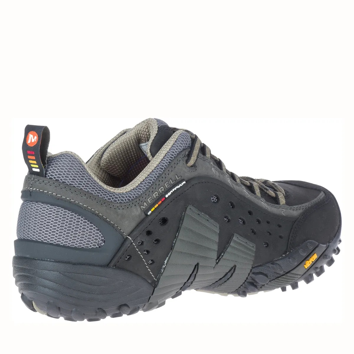 MERRELL - Intercept Zapatilla Outdoor Hombre Cuero Negro Merrell